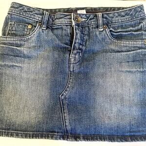 Girls Denim Skort sz 10 Denim Skirt shorts under